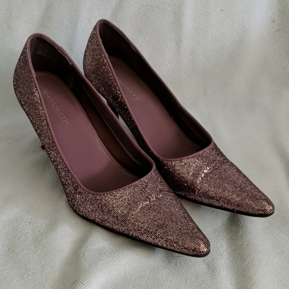 Pink Point Toe Heels